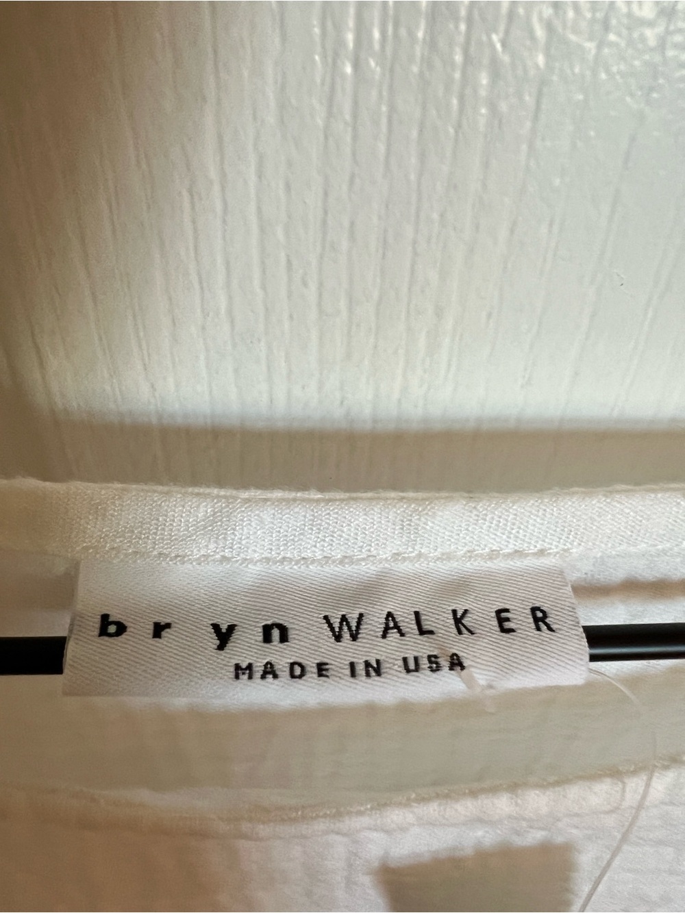 bryn Walker White Gauze Boatneck Tunic Top - Picture 2 of 4